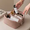 Kozmetik Çantalar Kılıflar Kadınlar İçin Büyük Seyahat Çantası Deri Makyaj Organizatörü Kadın Tuvalet Kiti Makyaj Kılıf Depolama Poşeti Lüks Lady Box 221030