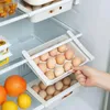 Storage Bottles 12 Grids Refrigerator Organizer Plastic Egg Box Basket Holder Space Save