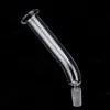 Verre Embouchure Fumée Avec 14mm 18mm Mâle Joint 136mm Tube Fumer Tuyau Outil Pour Verre Bong Dab Rigs 402