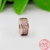 Yeni Popüler 925 Sterling Silver Charm Boncuklar Köpüklü Pavi Gem Serisi Moda Pandora Kadın Bilezik DIY Takı