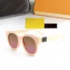 Lentes polarisées d'été Lunettes de soleil Femmes Lunettes de soleil Lunettes de mode Luxury Eyewear Designer Sun Glass Round Cadre Round Cares de conduite Eyeglass