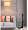 Vloerlampen Noordelijke lamp Woonkamer Bedroom Bedroom Bedroom Luxe Creatieve hoogwaardige glazen bureaublad salontafel Zonder Verticaal Lam