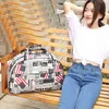 Duffel bag Lxhysj Oxford Cloth Women Travel Bag Large Capacity Men Hand Luggage Fashion Multifunctional Ladie Shoulder Bag 220728