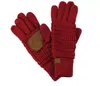 Party Favor Christmas Gifts CC Knitting Touch Screen Glove Capacitive Women Winter Warm Wool Gloves Antiskid Knitted Telefingers O6368460