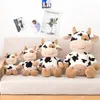 30-50 cm simpatico peluche di mucca da latte Kawaii animali di peluche placare bambola creativa per bambini compleanno regalo di natale