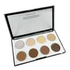 Professionell Highlighter Makeup Highlight and Contour Cream Pro Palette In 8 Shades Face Hud Hellighing and Bronzing Powder Cosmetics Kit