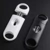 Plastic Cigar Scissors Stainless Steel V-Blade Cigar Cutter Knife Metal Cut Devices Tools Smoking Accessories