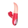 masseur de jouets sexuels Nouveau style simulé la langue électrique femelle saut d'œuf silencieux vibrateur automatique Produits adultes
