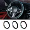 Steering Wheel Covers Bling Cover For Women Girls PU Leather With Crystal Rhinestones Universal 37 To 38 CM Car Accessories