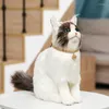 Abbigliamento per cani Ciondolo a campana carino Collare per animali Collari per feste di moda per animali domestici Catena color oro Gatti Cuccioli Forniture per cani Accessori