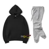 Tracksuit Men hoodies byxor herr kl￤dtr￶ja tr￶ja pullover kvinnor avslappnad tennis sport svett kostym-bali s-3xl