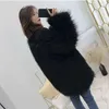 Women's Fur Real Faux Coat For Women Skin Jackets Woman Winter Overcoats Luxury Coats