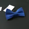 Bow Ties Corduroy Pre-związany krawat mężczyzn Big Butterfly Bowtie Casual Gentleman Classic Satin Fucted Cravat Party Wedding Maryn