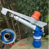 Watering Equipments HEMAN 1.5" DN40 Zinc Alloy Nozzle Irrigation Sprinkler Gun Water System 360 Degrees Adjustable Rain Spray Field