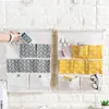 Storage Bags 7 Pockets Wall Hanging Cotton Linen Door Organizer Waterproof Pouch Bedroom Home Office Container Decoration
