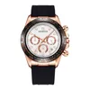 Daytonass Wristwatch AAA Luxury Chronograph Multifunction Watch Men Designer Watches Rubber Belt Man Waterproof Tiktok CNOD