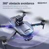 Intelligente Uav-drones K918 Max GPS-drone 4K Professionele obstakelvermijding DualHD-camera Borstelloze opvouwbare quadcopter Opvouwbare luchtcamera 221031