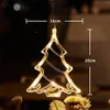 LED multifunktionella ljus Jul LED -ljus snöflinga Santa hängande sucker lampfönster ornament dekoration för hem xmas navi3548062