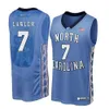 Баскетбольные майки Custom North Carolina Tar Heels UNC College Basketball Jersey Harris 2 Коул Энтони 5 Армандо Бэко Робинсон Раш Фрэнсис любое имя №023