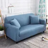 Sandalye düz renkli oturma odası ev polyester fiber modern gerilebilir elastik köşe kanepe yastık kapağı 1/2/3/4 açık