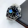 2022 MENS Titta med Box Automatic Mechanical Ceramics Watches 41mm Steel Gliding Clasp Swim armbandsur Sapphire Luminous Watch Montre de Luxe