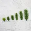 装飾的な花60pcsシミュレーションパインニードル植物多様化クリアテクスチャフラワーブランチDIYアクセサリーDEC Pography Props