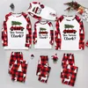 Trajes a juego para la familia Pijamas Navidad Familia Mujeres Hombres Niños Pijamas para bebés Parejas Conjunto de ropa a juego Madre Padre Niños Navidad Pj Family Look 221028