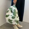 Bolsas escolares de inverno luxuoso mochila nova feminina casual de grande capacidade Moda de moda de moda de viagem S College 220728
