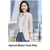 Costumes de femmes 2022 Veste pour femmes mode Simple Solid Notched Coat Ol Styles Summer Fall Blazers for Women Ladies Office Blazer Outwear