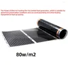 조명 액세서리 원거리 적외선 난방 필름 전기 따뜻한 바닥 시스템 50cm 너비 220V 80W/M2 홈 온난화 호일 매트