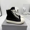Luxury Ro Man Rick Canvas Designer Shoes Sneaker Fashion Fashions Women Black Martin With Top Materials Boots