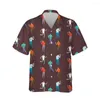 Casual shirts voor heren jumeast 3d eenvoudige mensen gedrukt Hawaiiaans grappig shirt mannen anime trendy heren met korte mouwen mode los streetwear