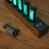 Desk Table Clocks Digital Analog-Digital Clock Electronic Nixie Tube Led top Home Decor Garden 221031