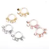 Hoop oorbellen retro goud liefde hartverklaring voor vrouwen multi harten kwastje bruiloft verlovingsfeest mode sieraden