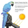 Zonne -papegaai LADN LICHT LED GARDEN GOOTPLUK Outdoor Waterdichte detectie Decoratieve landschapsverlichting