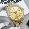 Wristwatch Diamond Watch 2024 Mens Automatic Mechanical Watch Sapphire 41mm Strap STUDDDED STUDDDDED FEELD WIRSTWATCH MONTRE DE LUXEQKNAKB33SM9K