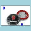 Autobadges 68 mm voor Saab 93 95 ACHTER BOOT BADGE TRUNK EMBLEM Auto Hood Ornamenten 2 Pins Drop Delivery 2022 Mobiles Motorfietsen Exterio DHTVT