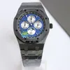 26574ST Montre de Luxe 41 mm 5134 automatisches mechanisches Uhrwerk Stahlgehäuse Mondphasen Luxusuhr Herrenuhren Armbanduhren wasserdicht