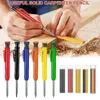 Профессиональные ручные наборы инструментов Carpenter Pencil Construction Set встроенный точилка с 6-м заполнением Mechanical Kit для деревообработки