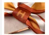 3Style 15x70cm designer bokstäver tryck blommig silkes halsduk för kvinnor mode långa handtag påsar halsdukar Paris axel tygbandband huvudomslag