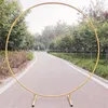 Party Decoration Bakgrund Frame Wedding Circle Arch Bow Flower Balloon Birthday Stand smidesj￤rn ons