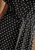 Robes Femme Franch Sezane Vintage Polka Dot Lace Up Shirt Robe1325143