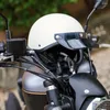 オートバイヘルメット日本スタイルモーターヘルメットレトロモトスクータービンテージハーフフェイスバイカーバイクスカーフカスコドット承認