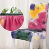 Chair Covers Velvet Cover Integrated Tie-dye Home Textile Thickened Soft Thicken Slipcovers Decor