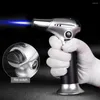 Tools 2022 Metal Flame Lighter Blow Torch Cooking Auto Ignition Heating Welding Gas Burner Outdoor Picnic BBQ Kitchen