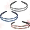 Bandanas 3pcs Hoops Hoops Rhinestone Antisiskid Fashion Headwear Bandon pour les filles