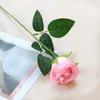 Dekorativa blommor 52 cm 1 PC Artificial Rose Flower Diy Wedding Wall Decoration Simulation Valentine's Day Party Year Chuldedekor