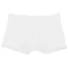 Underbyxor Richkeda Store Ice Silk Män underkläder Sömlösa transparenta boxershorts ultratunna mjuka rena andningsbara bekväma trosor