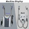 Due Cryo Heads Cryolipolysis Slimming Machine Multi-Functional Fat Freezing Cellulite Removal 40k Cavitation Weight Loss Design portatile