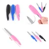 3pcs/lot 13.5cm Nail File Random Durable Steel Metalic Stainless Steel Fold Cuticle Tool Files Nail Art Tool Nagelvijl